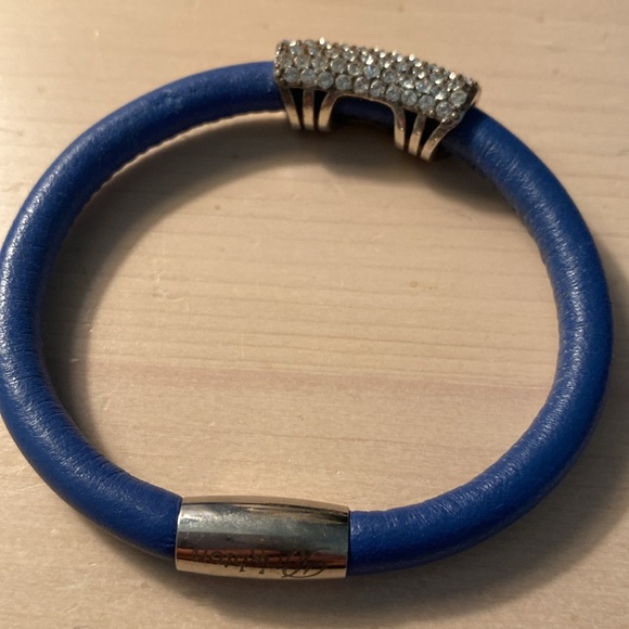 Brighton blue Woodstock bracelet with Swarovski crystals.  So beautiful! - Picture 3 of 6